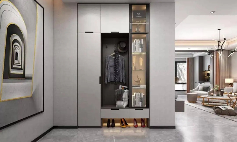 全屋入戶多功能收納玄關柜鞋柜定制